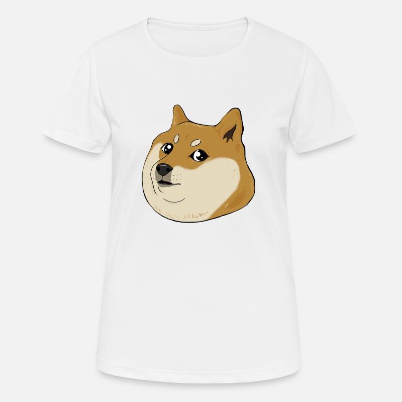 Doggo meme - Women's Breathable T-Shirt - white