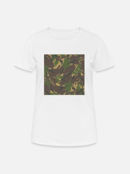 Dutch camouflage - Women's Breathable T-Shirt - white