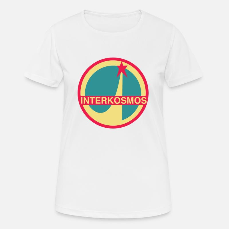 Intercosmos NASA logo - Women's Breathable T-Shirt - white