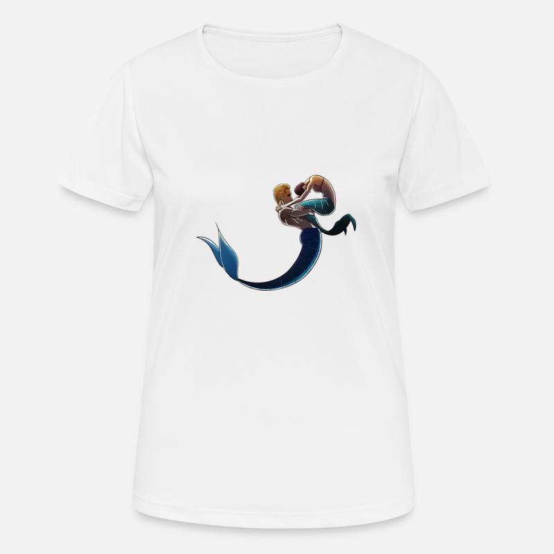 Mermaid - Mermaid - Women's Breathable T-Shirt - white
