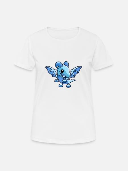 Cute Frost Dragon - Women's Breathable T-Shirt - white