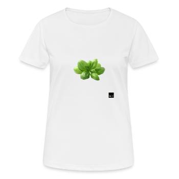 basil - Women's Breathable T-Shirt - white - Front - AI Model Female 172 dark (172cm)