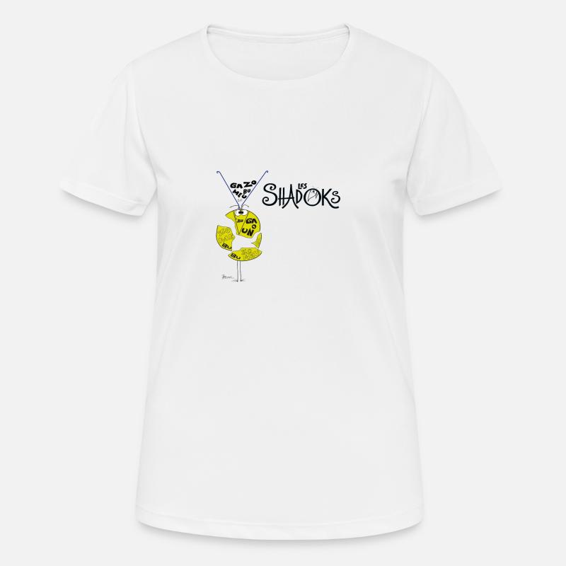 Shadoks puzzle - Women's Breathable T-Shirt - white