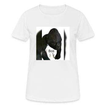 Gorilla - Women's Breathable T-Shirt - white - Front - AI Model Female 172 dark (172cm)