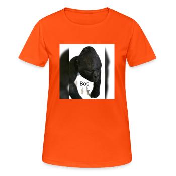Gorilla - Women's Breathable T-Shirt - neon orange - Front - AI Model Female 172 dark (172cm)