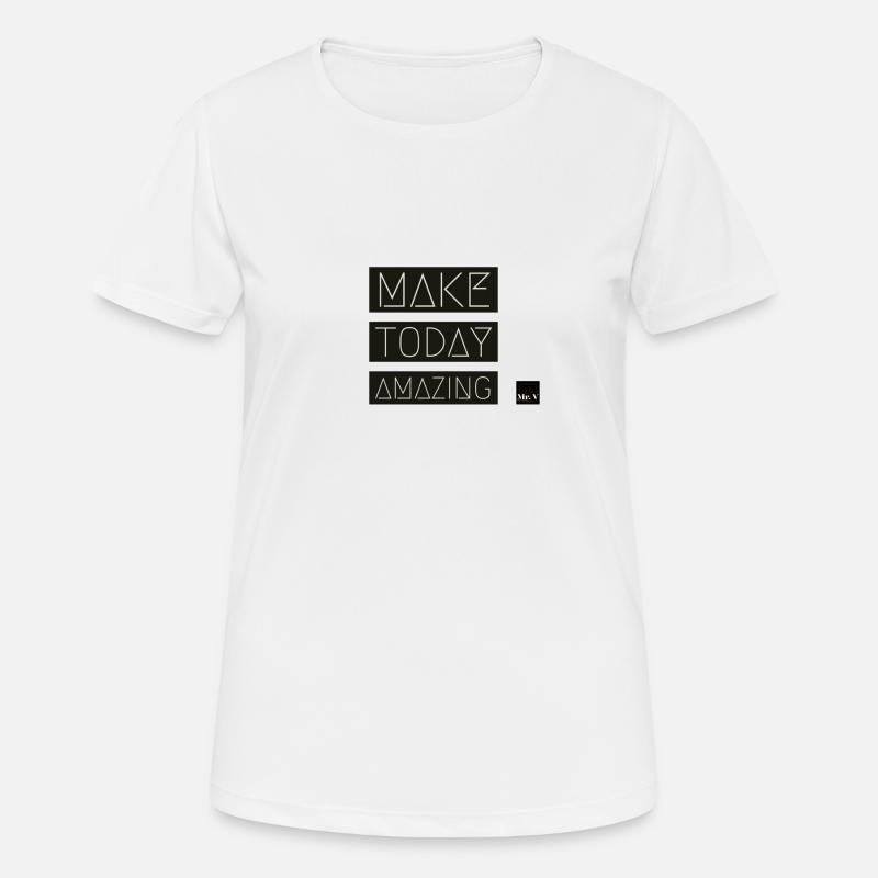 Make Amazing 2.0 - Women's Breathable T-Shirt - white