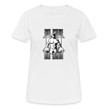 Gym No Pain No Gain - Women's Breathable T-Shirt - white - Front - AI Model Female 172 dark (172cm)