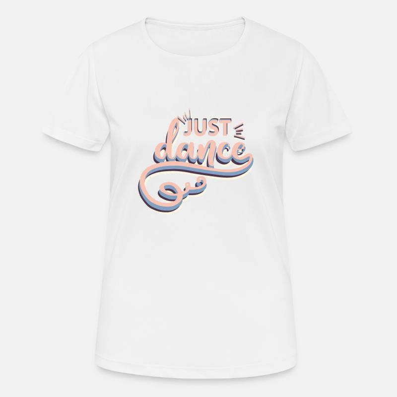 Just Dance! - T-shirt respirant Femme - blanc