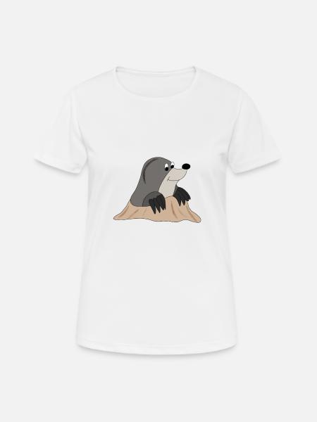 Mole *** blank - Women's Breathable T-Shirt - white