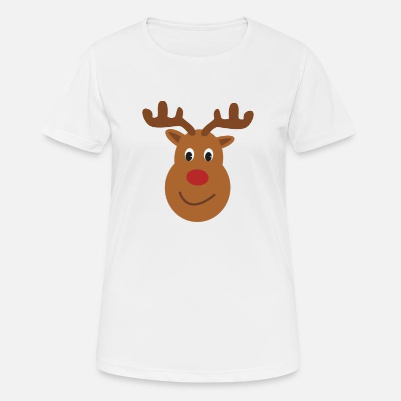Rudolf - Women's Breathable T-Shirt - white