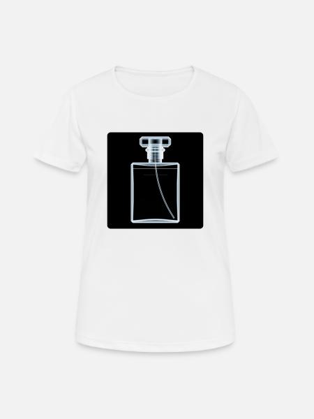 Fragancia XRays - Camiseta mujer transpirable - blanco