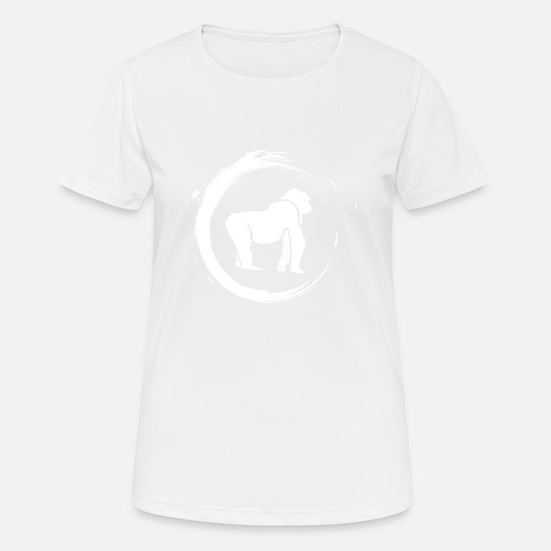 gorilla - Women's Breathable T-Shirt - white