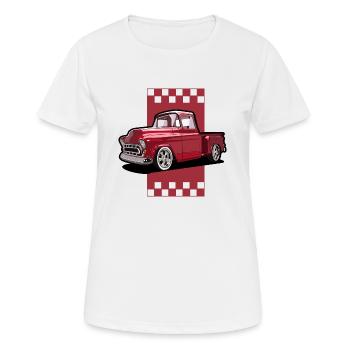 Pick up van - Women's Breathable T-Shirt - white - Front - AI Model Female 172 dark (172cm)