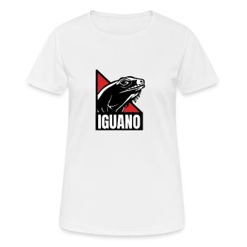 Iguano 2 - T-shirt respirant Femme - blanc - Devant - AI Model Female 172 dark (172cm)