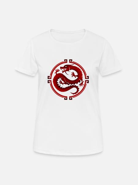 chinese - Women's Breathable T-Shirt - white