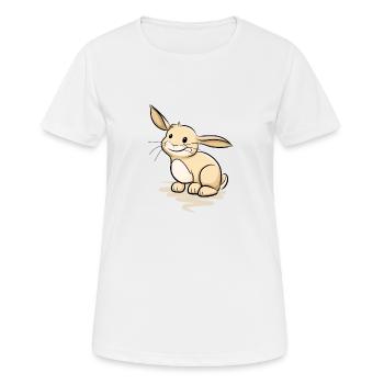 Hare - Women's Breathable T-Shirt - white - Front - AI Model Female 172 dark (172cm)