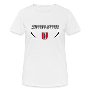 Kaiserslautern Vector - Frauen T-Shirt atmungsaktiv - Weiß - Vorne - AI Model Female 172 dark (172cm)