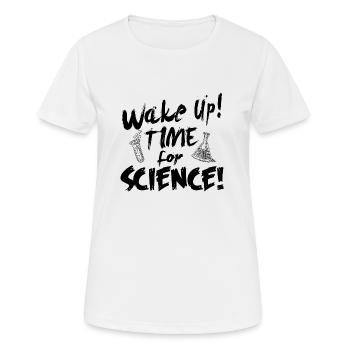 Science - T-shirt respirant Femme - blanc - Devant - AI Model Female 172 dark (172cm)