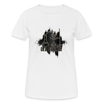 Old Science- Science - Women's Breathable T-Shirt - white - Front - AI Model Female 172 dark (172cm)