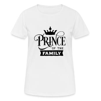 Prince - Women's Breathable T-Shirt - white - Front - AI Model Female 172 dark (172cm)