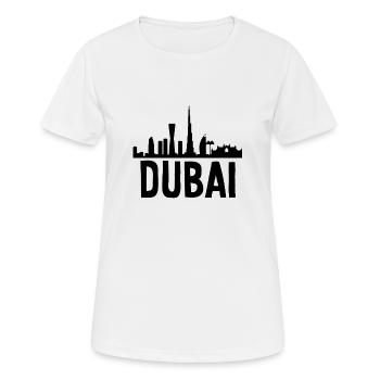 Dubai - T-shirt respirant Femme - blanc - Devant - AI Model Female 172 dark (172cm)
