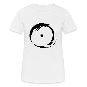 Vintage Symbol Wahrheit - Frauen T-Shirt atmungsaktiv - Weiß - Vorne - AI Model Female 172 dark (172cm)