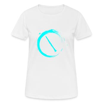 clarinette - T-shirt respirant Femme - blanc - Devant - AI Model Female 172 dark (172cm)