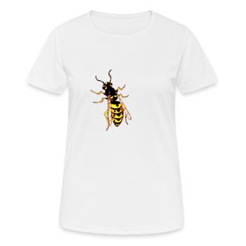Wespe 1 - Women's Breathable T-Shirt - white - Front - AI Model Female 172 dark (172cm)