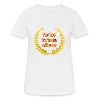 Latin pour les frimeurs (Mut-Edition) - T-shirt respirant Femme - blanc - Devant - AI Model Female 172 dark (172cm)