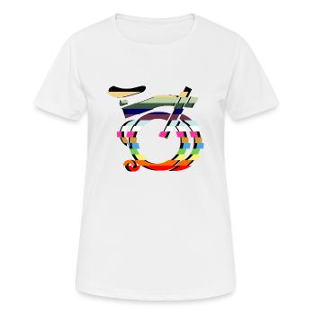 layerB - Women's Breathable T-Shirt - white - Front - AI Model Female 172 dark (172cm)