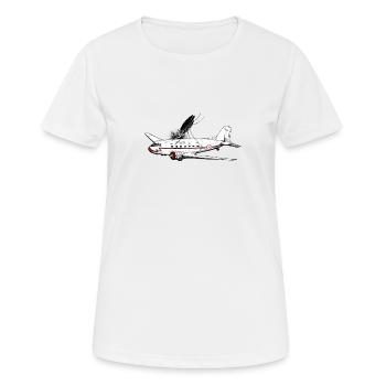 gnat bite - Women's Breathable T-Shirt - white - Front - AI Model Female 172 dark (172cm)