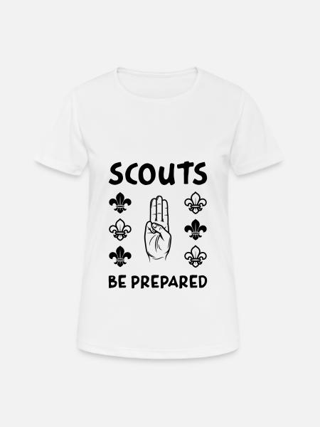 Scouts Always Ready! - Women's Breathable T-Shirt - white