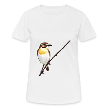 Whinchat - Women's Breathable T-Shirt - white - Front - AI Model Female 172 dark (172cm)