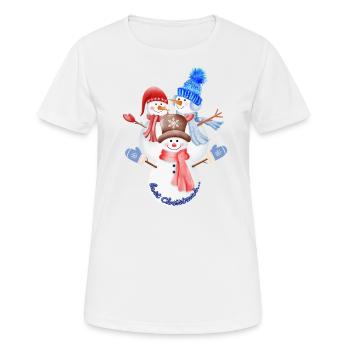 Last Christmas... - Women's Breathable T-Shirt - white - Front - AI Model Female 172 dark (172cm)