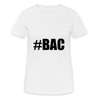 FERRY. BACCALAUREAT. PATENT. DNB. EXAMINATION. WELL DONE - Women's Breathable T-Shirt - white - Front - AI Model Female 172 dark (172cm)