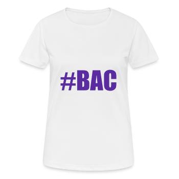 FERRY. BACCALAUREAT. PATENT. DNB. EXAMINATION. WELL DONE - Women's Breathable T-Shirt - white - Front - AI Model Female 172 dark (172cm)