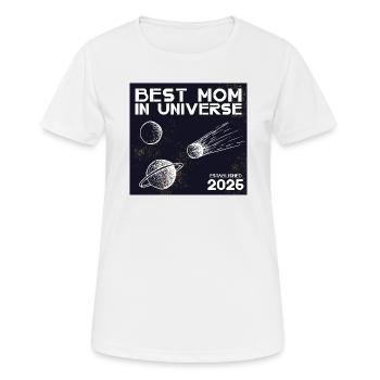 Beste Mama Best Mom Mother Mutter Muttertag - Frauen T-Shirt atmungsaktiv - Weiß - Vorne - AI Model Female 172 dark (172cm)