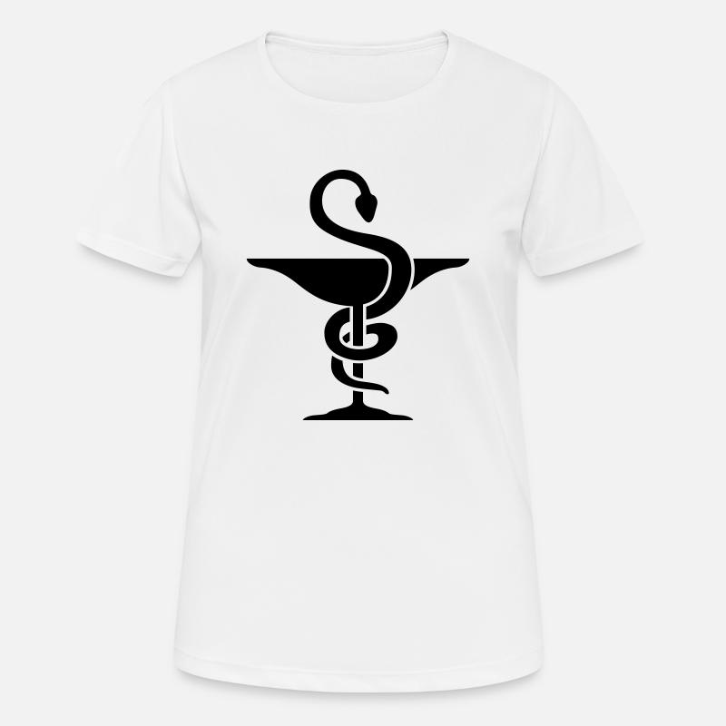 Pharmacy - Women's Breathable T-Shirt - white