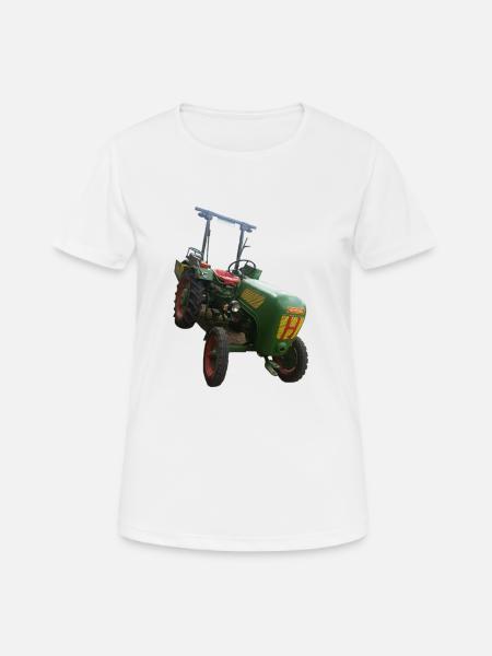 Holder B12 - Frauen T-Shirt atmungsaktiv - Weiß