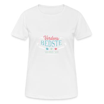 Meilleurs papy samers du monde - T-shirt respirant Femme - blanc - Devant - AI Model Female 172 dark (172cm)