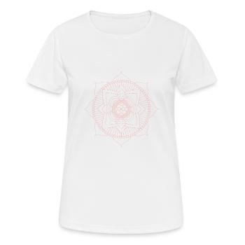 Yoga Namaste - Women's Breathable T-Shirt - white - Front - AI Model Female 172 dark (172cm)