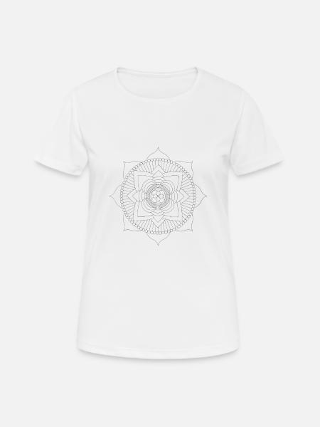 Yoga Namaste - Women's Breathable T-Shirt - white