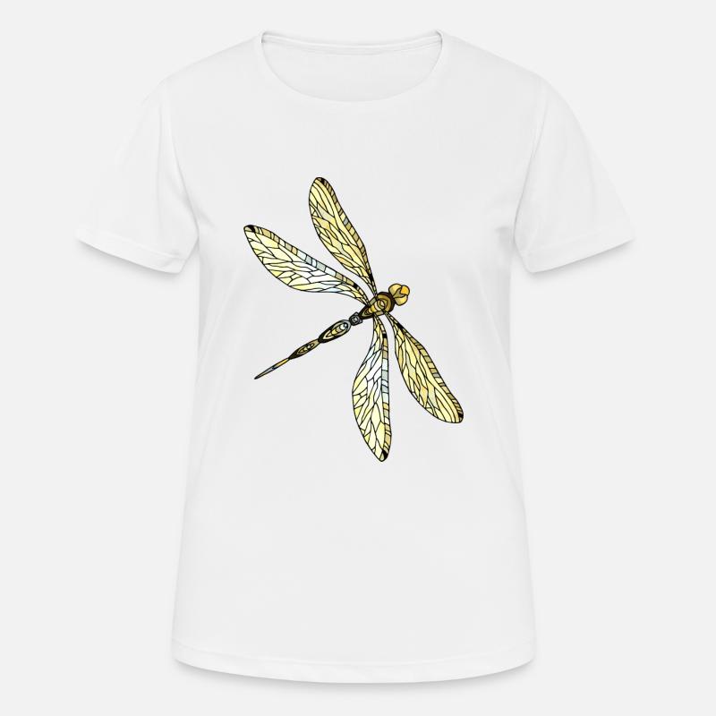 Dragonfly - Women's Breathable T-Shirt - white
