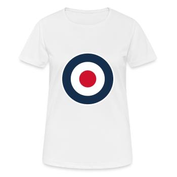 We are Mods - Frauen T-Shirt atmungsaktiv - Weiß - Vorne - AI Model Female 172 dark (172cm)