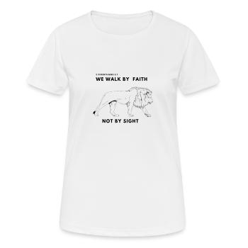 Jesus Christus,Jesus Christus,Jesus Christus,Jesus - Frauen T-Shirt atmungsaktiv - Weiß - Vorne - AI Model Female 172 dark (172cm)
