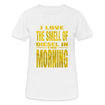 automotive mechanic t shirt technician tuning - Frauen T-Shirt atmungsaktiv - Weiß - Vorne - AI Model Female 172 dark (172cm)
