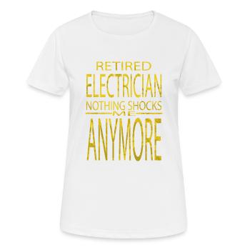 birthday present profession gift - Women's Breathable T-Shirt - white - Front - AI Model Female 172 dark (172cm)