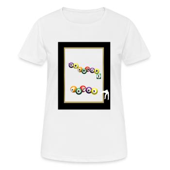 infirmité motrice cérébrale - T-shirt respirant Femme - blanc - Devant - AI Model Female 172 dark (172cm)