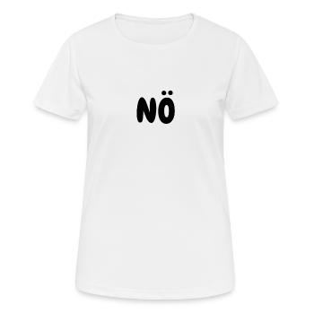 Non - T-shirt respirant Femme - blanc - Devant - AI Model Female 172 dark (172cm)