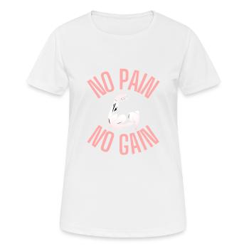 ON N’A RIEN SANS RIEN - T-shirt respirant Femme - blanc - Devant - AI Model Female 172 dark (172cm)